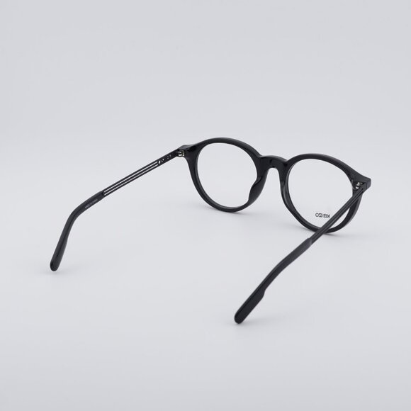 Kenzo KZ50015U 001 Eyeglasses Shiny Black 51mm Round Frame - Picture 4 of 10